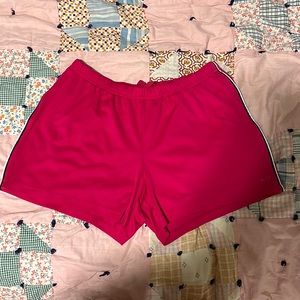 Pink champion shorts
